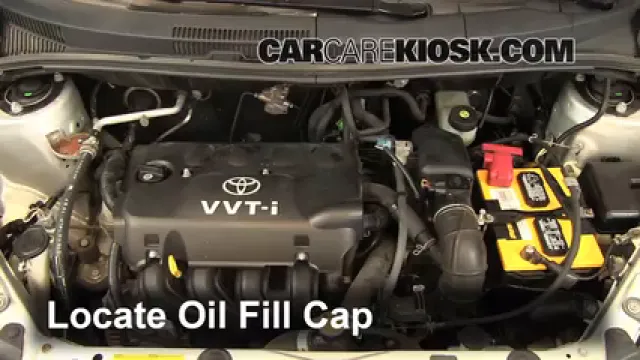 2004 Scion xA 1.5L 4 Cyl. Aceite Agregar aceite